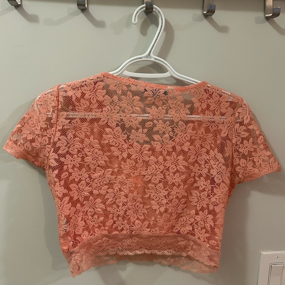 Lace Crop Top - Picture 2 of 3